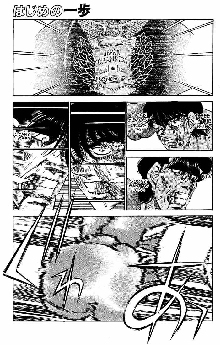 Hajime no Ippo: Fighting Spirit, Chapter 286 image 01